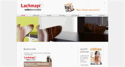 Desktop Screenshot of lachmayr-moebel.at